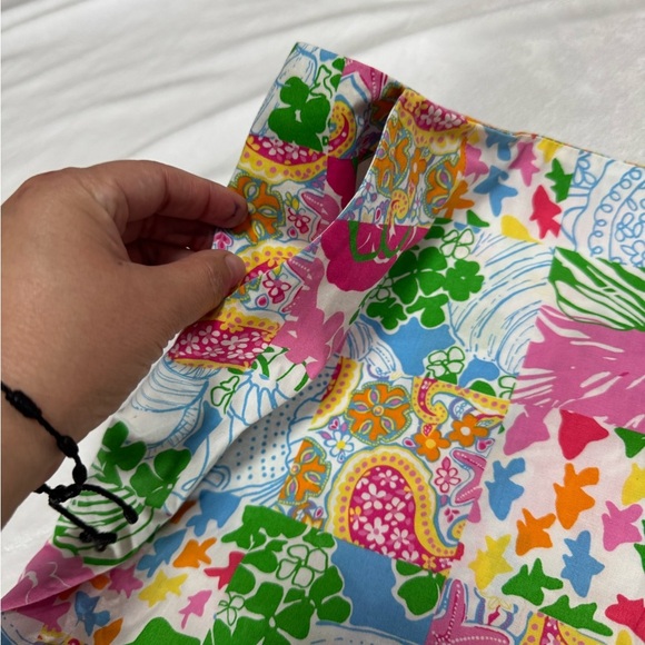 Rare Lilly Pulitzer Colorful Patterned Women's Skort - Picture 4 of 11